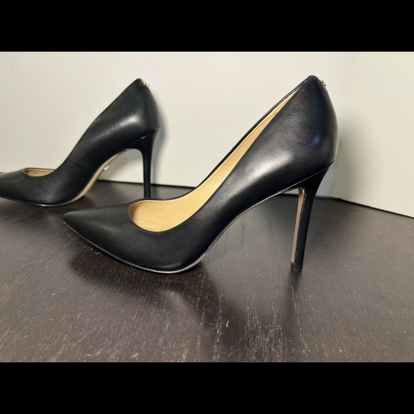 Sam Edelman Hazel Pointed Toe Pump Heels Shoes Black Leather Woman’s 8.5 - Picture 8 of 16